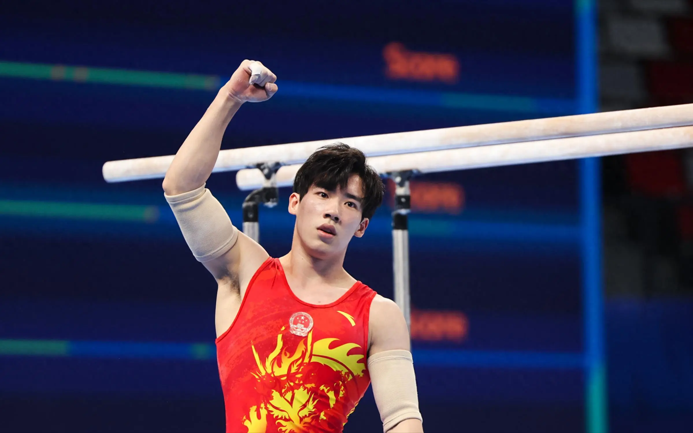 在吊环和双 在吊环和双